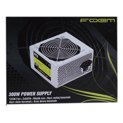 Foem FPS-G30F12 300W 12CM Fan Power Supply