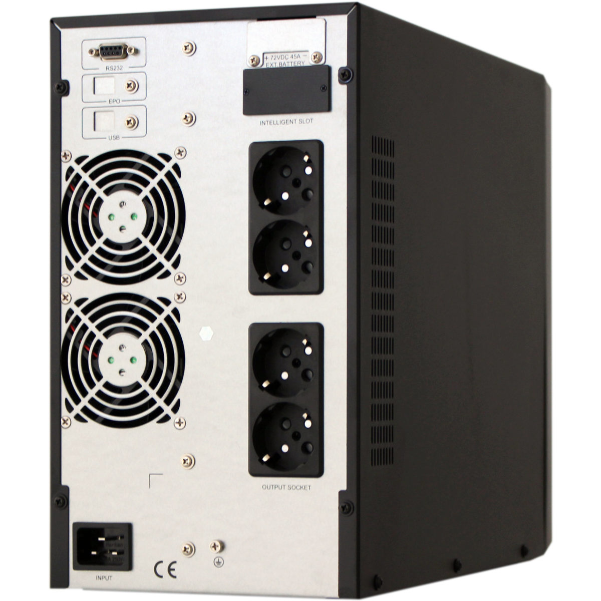 Dotvolt VOLT MN 2 KVA Online  1/1 1800W 5/15 Dk [4x9Ah] Ups