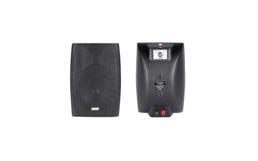 WESTA WS-65TB 6.5" 16CM 50W 100V Trafolu Duvar Tipi Kabin Hoparlör Siyah