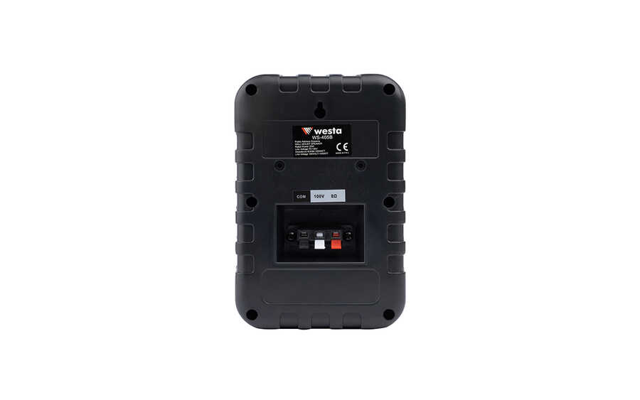 WESTA WS-405B 4" 10CM 10W 100V Trafolu Duvar Tipi Sütun Hoparlör Siyah (Takım)