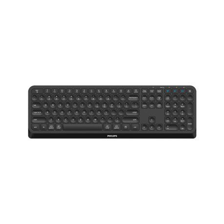 Philips SPK6407B 2 Kanallı Bluetooth + Kablosuz Türkçe Q Klavye Siyah