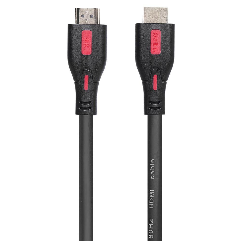 S-link SL-HDM4K011 19+1 HDMI to HDMI 1.5m v2.0 4K (3840*2160) 60Hz Kablo