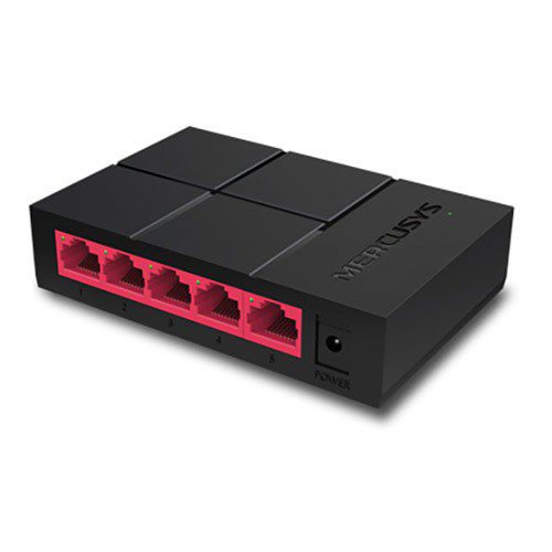 Tp-Link Mercusys MS105G 5 Port 10-100-1000 Mbps Switch Plastik Kasa