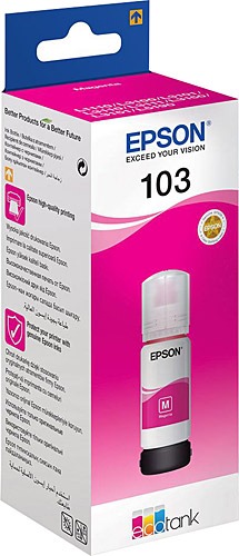 EPSON T00S34A 103 Magenta Kırmızı Şişe Mürekkep L1210/3210/3250-51/5290