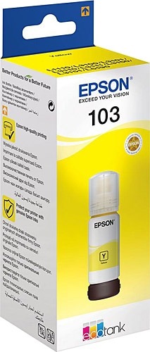 EPSON T00S44A 103 Yellow Sarı Şişe Mürekkep L1210/3210/3250-51/5290