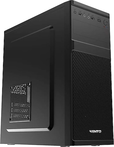 VENTO VS121S 300W SIYAH ATX KURUMSAL KASA