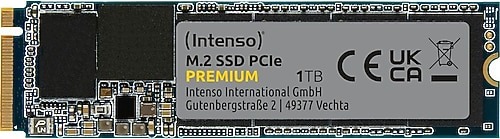 INTENSO PREMIUM 1TB NVME PCIE M.2. 2100/1700MB/S GEN3 SSD DISK 3835460