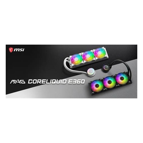 MSI MAG CORELIQUID E360 ARGB LED 360MM SIVI SOĞUTMA SISTEMI