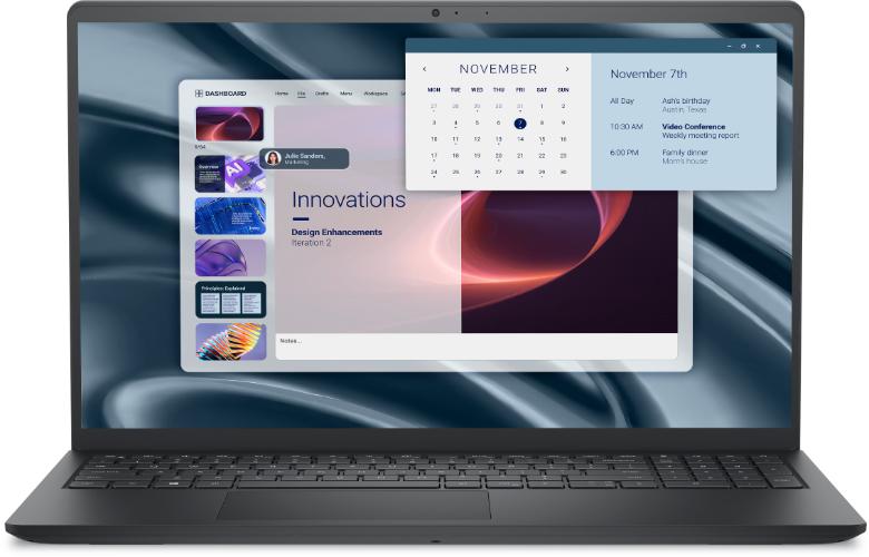 DELL PRO 15 ESSENTIAL PV15255 AMD Ryzen 5 7520U 8GB 512GB SSD 15.6 O/B RADEON Ubuntu Dizüstü Bilgisayar