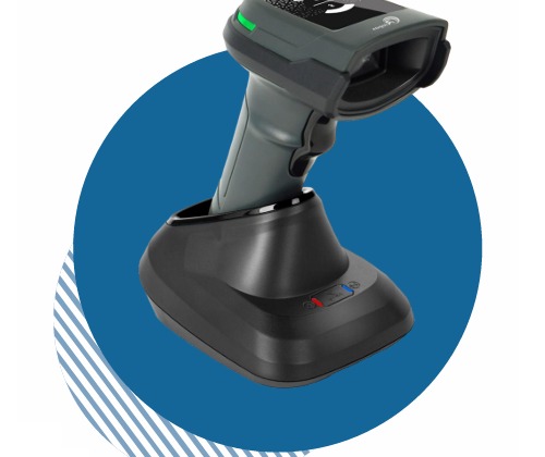 RİOPOS RP55 Barkod Okuyucu 2D (1D) ve Karekod (2D) Kablosuz BLUETOOTH BAĞLANTISI, CRADLE - STANDLI