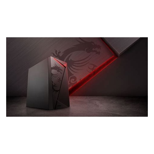 MSI MAG SHIELD M301 PSU Yok MESH 2X120MM+1X120MM FAN GAMING MID-TOWER KASA