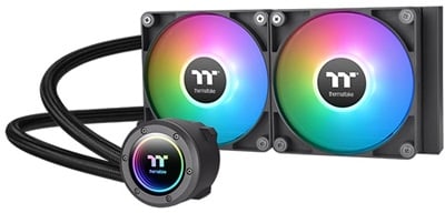 Thermaltake TH240 V2 ARGB Black 240 mm Intel(1700p/1851p)-AMD Uyumlu Sıvı Soğutucu
